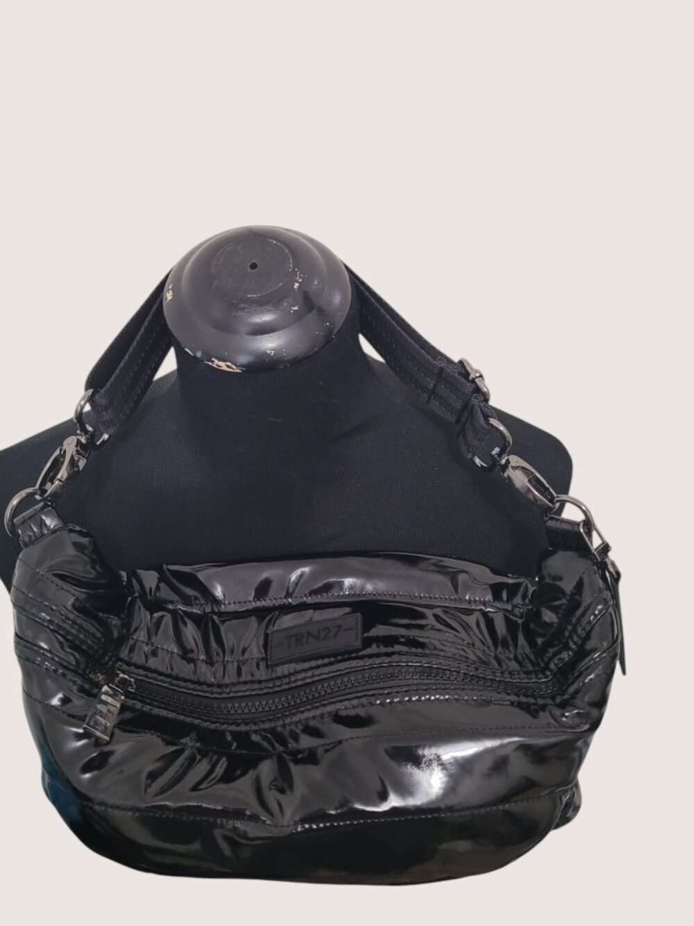 THINK ROYLN Lady Cargo Bum Bag Pearl Black NWT - Picture 5 of 10